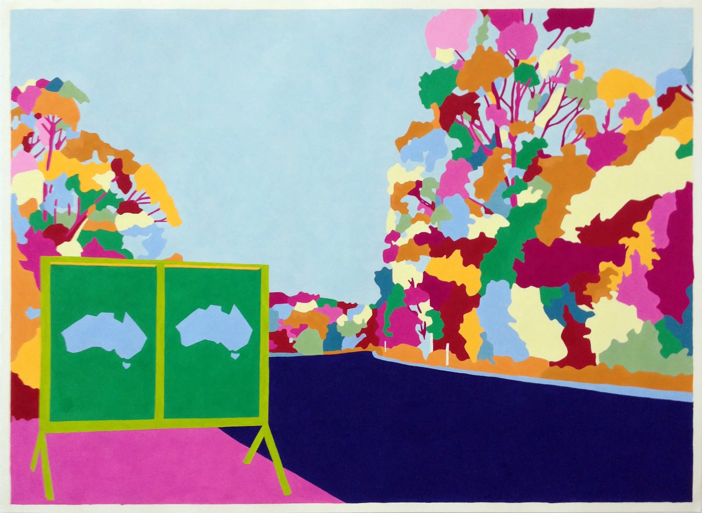 'Great Ocean Road' from the Counter-Quotidian Geographies series
