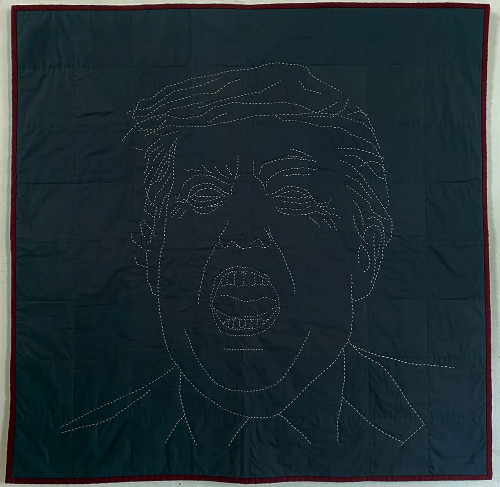 Textile work 'Bruja Blanket' from the New Folk series