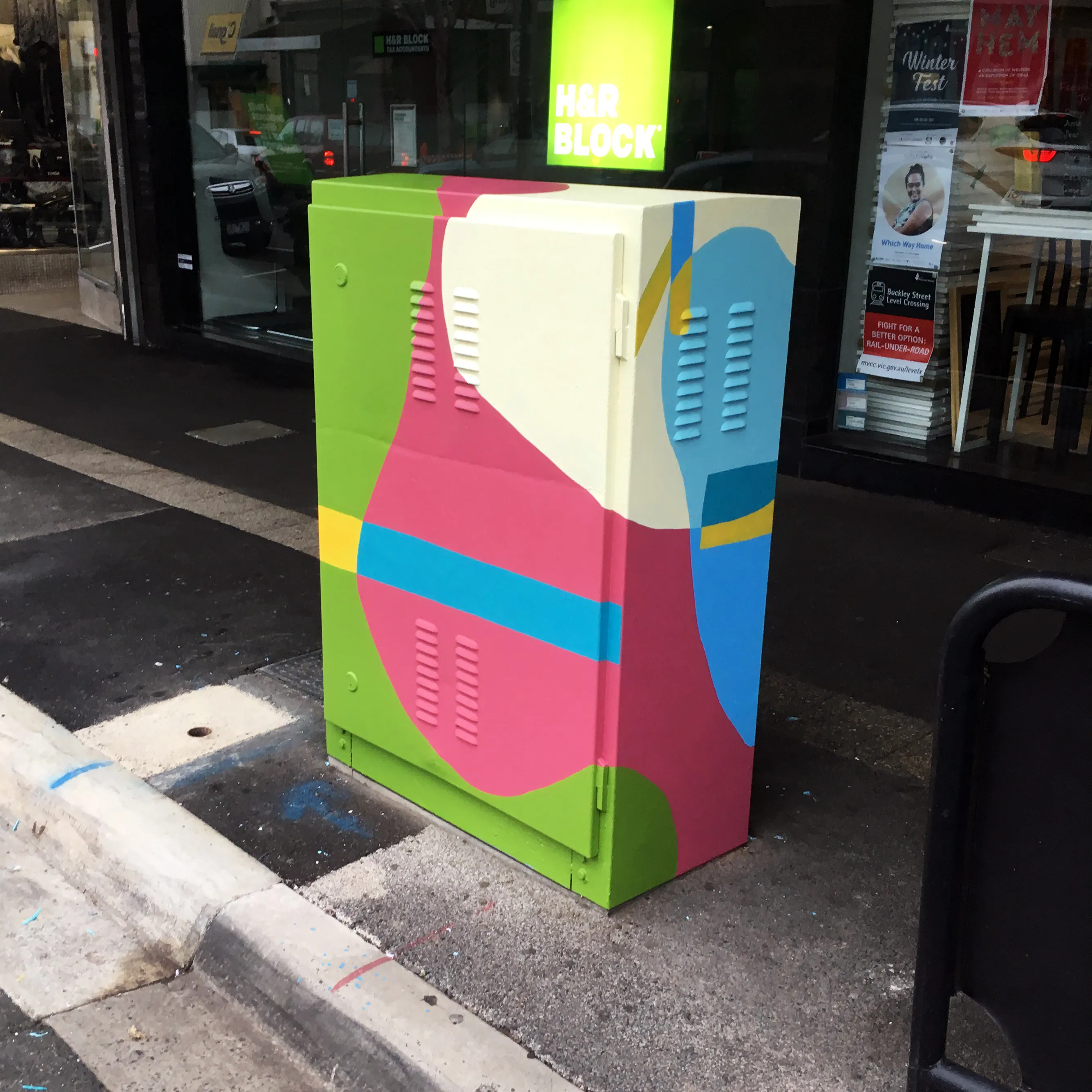 'Moonee Ponds 8' from the Moonee Ponds series