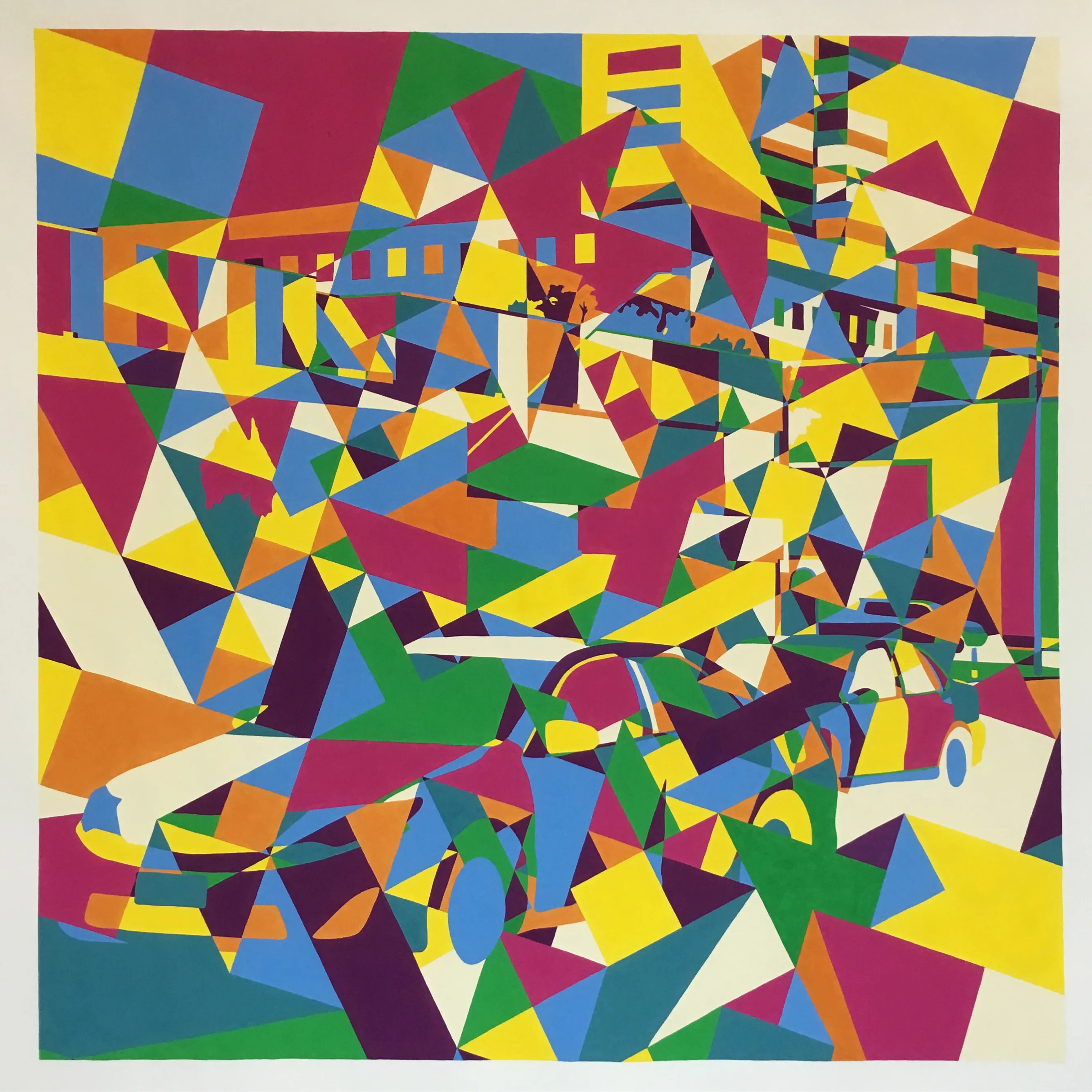 'Melbourne' from Jayson Ward's Counter-Quotidian Geographies series