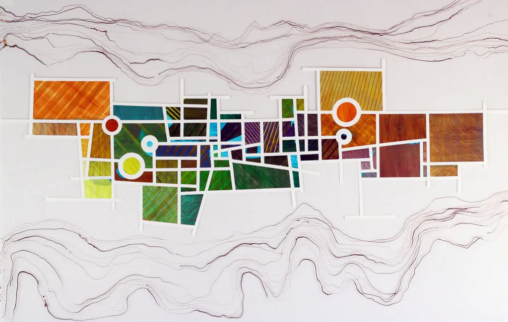 'Cartographstraction 7' from the Cartographstractions series