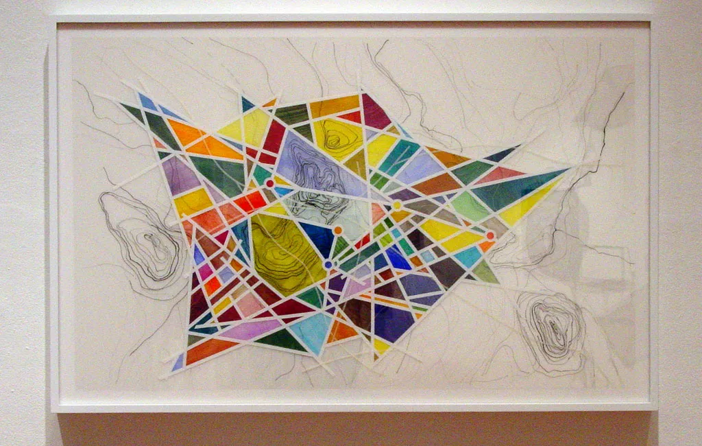 'Cartographstraction 2' from the Cartographstractions series